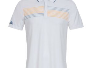 Adidas Golf Essentials Tipped Polo Shirt – White
