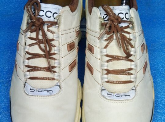 “ECCO Biom Yak Leather Men’s Golf⛳Shoes