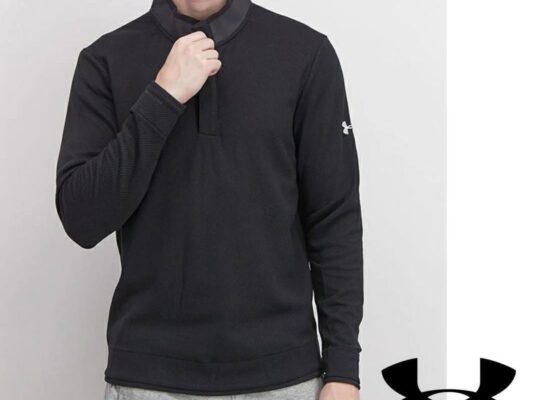 UNDER ARMOUR CORPORATE QUARTER SNAP FLEECE SWEATER