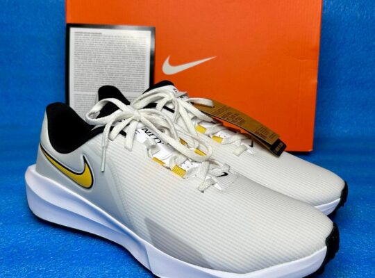 “Nike Infinity G NN Golf Shoes (White/Black/Topaz)
