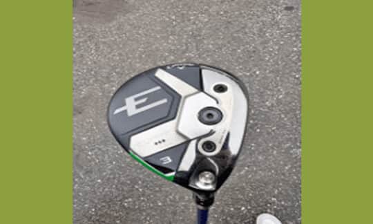 Callaway Elyte Triple Diamond 3 Wood – fujikura Ve